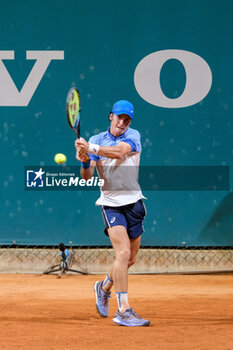 2024-07-26 - Vilius Gaubas from Lithuania in action during Internazionali di Verona - ATP Challenger 100 tennis tournament at Sports Club Verona on July 26, 2024, Verona Italy. - ATP CHALLENGER - INTERNAZIONALI DI VERONA - INTERNATIONALS - TENNIS