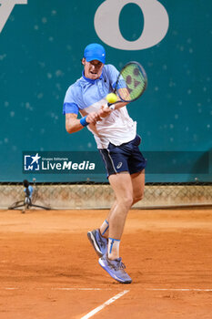 2024-07-26 - Vilius Gaubas from Lithuania in action during Internazionali di Verona - ATP Challenger 100 tennis tournament at Sports Club Verona on July 26, 2024, Verona Italy. - ATP CHALLENGER - INTERNAZIONALI DI VERONA - INTERNATIONALS - TENNIS