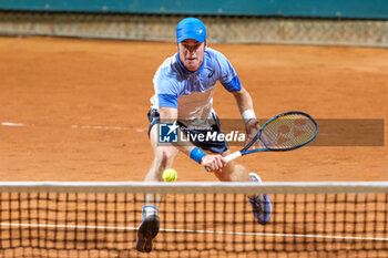 2024-07-26 - Vilius Gaubas from Lithuania in action during Internazionali di Verona - ATP Challenger 100 tennis tournament at Sports Club Verona on July 26, 2024, Verona Italy. - ATP CHALLENGER - INTERNAZIONALI DI VERONA - INTERNATIONALS - TENNIS