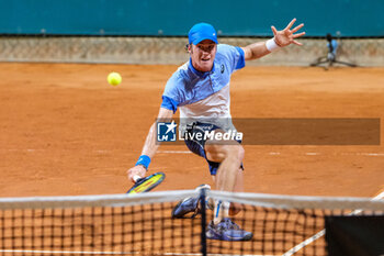 2024-07-26 - Vilius Gaubas from Lithuania in action during Internazionali di Verona - ATP Challenger 100 tennis tournament at Sports Club Verona on July 26, 2024, Verona Italy. - ATP CHALLENGER - INTERNAZIONALI DI VERONA - INTERNATIONALS - TENNIS