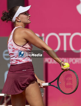 2024-09-07 - Montreux Switzerland, 09 07 2024: Darja Semenistaja (LAT) vs Irina-Camelia Begu (ROM) during WTA 125 Montreux Nestle Open 2024 semi finales seventh day at Montreux Tennis Club. - WTA 125 MONTREUX NESTLé OPEN - INTERNATIONALS - TENNIS