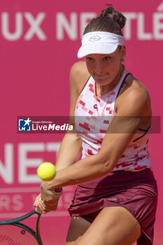 2024-09-07 - Montreux Switzerland, 09 07 2024: Darja Semenistaja (LAT) vs Irina-Camelia Begu (ROM) during WTA 125 Montreux Nestle Open 2024 semi finales seventh day at Montreux Tennis Club. - WTA 125 MONTREUX NESTLé OPEN - INTERNATIONALS - TENNIS