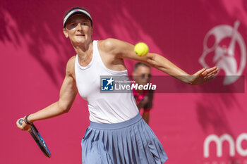 2024-09-07 - Montreux Switzerland, 09 07 2024: Irina-Camelia Begu (ROM) vs Darja Semenistaja (LAT)during WTA 125 Montreux Nestle Open 2024 semi finales seventh day at Montreux Tennis Club. - WTA 125 MONTREUX NESTLé OPEN - INTERNATIONALS - TENNIS