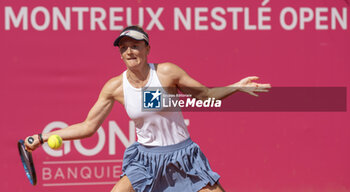 2024-09-07 - Montreux Switzerland, 09 07 2024: Irina-Camelia Begu (ROM) vs Darja Semenistaja (LAT)during WTA 125 Montreux Nestle Open 2024 semi finales seventh day at Montreux Tennis Club. - WTA 125 MONTREUX NESTLé OPEN - INTERNATIONALS - TENNIS