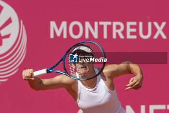 2024-09-07 - Montreux Switzerland, 09 07 2024: Irina-Camelia Begu (ROM) vs Darja Semenistaja (LAT)during WTA 125 Montreux Nestle Open 2024 semi finales seventh day at Montreux Tennis Club. - WTA 125 MONTREUX NESTLé OPEN - INTERNATIONALS - TENNIS