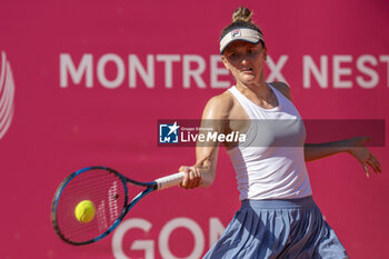 2024-09-07 - Montreux Switzerland, 09 07 2024: Irina-Camelia Begu (ROM) vs Darja Semenistaja (LAT)during WTA 125 Montreux Nestle Open 2024 semi finales seventh day at Montreux Tennis Club. - WTA 125 MONTREUX NESTLé OPEN - INTERNATIONALS - TENNIS