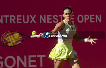 2024-09-07 - Montreux Switzerland, 09 07 2024: Nuria Parias Diaz (SPA) vs Petra Marcinko (CRO) during WTA 125 Montreux Nestle Open 2024 semi finales seventh day at Montreux Tennis Club. - WTA 125 MONTREUX NESTLé OPEN - INTERNATIONALS - TENNIS