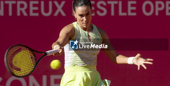 2024-09-07 - Montreux Switzerland, 09 07 2024: Nuria Parias Diaz (SPA) vs Petra Marcinko (CRO) during WTA 125 Montreux Nestle Open 2024 semi finales seventh day at Montreux Tennis Club. - WTA 125 MONTREUX NESTLé OPEN - INTERNATIONALS - TENNIS