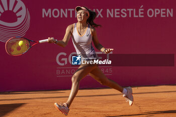 2024-09-07 - Montreux Switzerland, 09 07 2024: Petra Marcinko (CRO) vs Nuria Parias Diaz (SPA) during WTA 125 Montreux Nestle Open 2024 semi finales seventh day at Montreux Tennis Club. - WTA 125 MONTREUX NESTLé OPEN - INTERNATIONALS - TENNIS