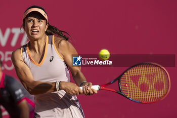 2024-09-07 - Montreux Switzerland, 09 07 2024: Petra Marcinko (CRO) vs Nuria Parias Diaz (SPA) during WTA 125 Montreux Nestle Open 2024 semi finales seventh day at Montreux Tennis Club. - WTA 125 MONTREUX NESTLé OPEN - INTERNATIONALS - TENNIS