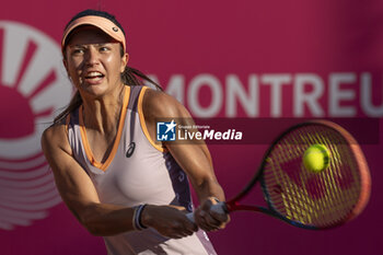 2024-09-07 - Montreux Switzerland, 09 07 2024: Petra Marcinko (CRO) vs Nuria Parias Diaz (SPA) during WTA 125 Montreux Nestle Open 2024 semi finales seventh day at Montreux Tennis Club. - WTA 125 MONTREUX NESTLé OPEN - INTERNATIONALS - TENNIS