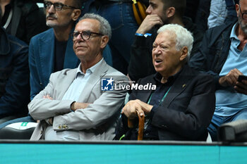 2024-09-13 - Nicola Pietrangeli during the 2024 Davis Cup Finals Group Stage Bologna match between the Italy and Belgium at Unipol Arena on September 13, 2024 in Bologna, Italy. - DAVIS CUP - INTERNATIONALS - TENNIS