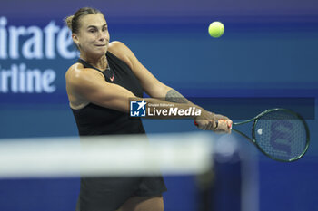 2024-09-06 - Aryna Sabalenka of Belarus during day 11 of the 2024 US Open, Grand Slam tennis tournament on 5 September 2024 at USTA Billie Jean King National Tennis Center in New York, United States - TENNIS - US OPEN 2024 - 05/09 - INTERNATIONALS - TENNIS