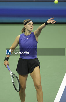 2024-09-06 - Karolina Muchova of Czech Republic during day 11 of the 2024 US Open, Grand Slam tennis tournament on 5 September 2024 at USTA Billie Jean King National Tennis Center in New York, United States - TENNIS - US OPEN 2024 - 05/09 - INTERNATIONALS - TENNIS