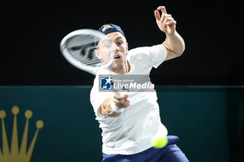 2024-10-28 - Tallon GRIEKSPOOR of Netherlands during the first day of the Rolex Paris Masters 2024, ATP Masters 1000 tennis tournament on October 28, 2024 at Accor Arena in Paris, France - TENNIS - ROLEX PARIS MASTERS 2024 - INTERNATIONALS - TENNIS