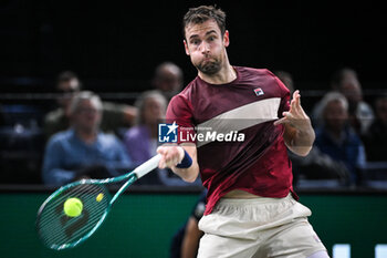 2024-10-28 - Quentin HALYS of France during the first day of the Rolex Paris Masters 2024, ATP Masters 1000 tennis tournament on October 28, 2024 at Accor Arena in Paris, France - TENNIS - ROLEX PARIS MASTERS 2024 - INTERNATIONALS - TENNIS