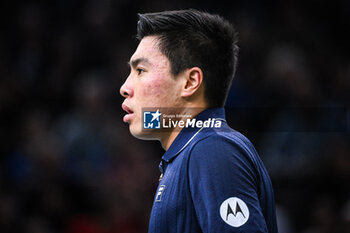 2024-10-28 - Brandon NAKASHIMA of United States during the first day of the Rolex Paris Masters 2024, ATP Masters 1000 tennis tournament on October 28, 2024 at Accor Arena in Paris, France - TENNIS - ROLEX PARIS MASTERS 2024 - INTERNATIONALS - TENNIS