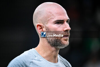 2024-10-28 - Adrian MANNARINO of France during the first day of the Rolex Paris Masters 2024, ATP Masters 1000 tennis tournament on October 28, 2024 at Accor Arena in Paris, France - TENNIS - ROLEX PARIS MASTERS 2024 - INTERNATIONALS - TENNIS