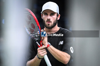 2024-10-28 - Tommy PAUL of United States during the first day of the Rolex Paris Masters 2024, ATP Masters 1000 tennis tournament on October 28, 2024 at Accor Arena in Paris, France - TENNIS - ROLEX PARIS MASTERS 2024 - INTERNATIONALS - TENNIS