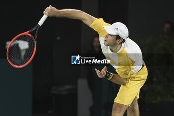 2024-10-28 - Nuno Borges of Portugal during day 1 of the Rolex Paris Masters 2024, an ATP Masters 1000 tennis tournament on 28 October 2024 at Accor Arena in Paris, France - TENNIS - ROLEX PARIS MASTERS 2024 - INTERNATIONALS - TENNIS