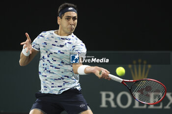 2024-10-28 - Alejandro Tabilo of Chile during day 1 of the Rolex Paris Masters 2024, an ATP Masters 1000 tennis tournament on 28 October 2024 at Accor Arena in Paris, France - TENNIS - ROLEX PARIS MASTERS 2024 - INTERNATIONALS - TENNIS