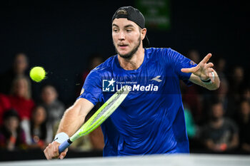 2024-10-29 - Jan-Lennard STRUFF of Germany during the second day of the Rolex Paris Masters 2024, ATP Masters 1000 tennis tournament on October 29, 2024 at Accor Arena in Paris, France - TENNIS - ROLEX PARIS MASTERS 2024 - INTERNATIONALS - TENNIS