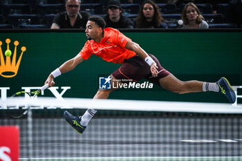 2024-10-29 - Arthur FILS of France during the second day of the Rolex Paris Masters 2024, ATP Masters 1000 tennis tournament on October 29, 2024 at Accor Arena in Paris, France - TENNIS - ROLEX PARIS MASTERS 2024 - INTERNATIONALS - TENNIS