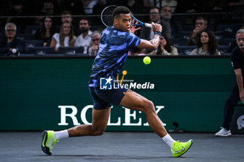 2024-10-29 - Giovanni MPETSHI PERRICARD of France during the second day of the Rolex Paris Masters 2024, ATP Masters 1000 tennis tournament on October 29, 2024 at Accor Arena in Paris, France - TENNIS - ROLEX PARIS MASTERS 2024 - INTERNATIONALS - TENNIS