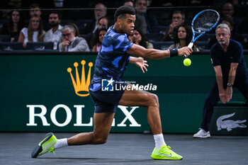 2024-10-29 - Giovanni MPETSHI PERRICARD of France during the second day of the Rolex Paris Masters 2024, ATP Masters 1000 tennis tournament on October 29, 2024 at Accor Arena in Paris, France - TENNIS - ROLEX PARIS MASTERS 2024 - INTERNATIONALS - TENNIS