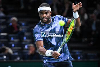 2024-10-29 - Frances TIAFOE of United States during the second day of the Rolex Paris Masters 2024, ATP Masters 1000 tennis tournament on October 29, 2024 at Accor Arena in Paris, France - TENNIS - ROLEX PARIS MASTERS 2024 - INTERNATIONALS - TENNIS