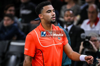 2024-10-29 - Arthur FILS of France during the second day of the Rolex Paris Masters 2024, ATP Masters 1000 tennis tournament on October 29, 2024 at Accor Arena in Paris, France - TENNIS - ROLEX PARIS MASTERS 2024 - INTERNATIONALS - TENNIS