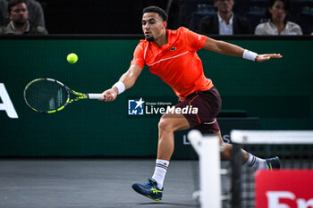 2024-10-29 - Arthur FILS of France during the second day of the Rolex Paris Masters 2024, ATP Masters 1000 tennis tournament on October 29, 2024 at Accor Arena in Paris, France - TENNIS - ROLEX PARIS MASTERS 2024 - INTERNATIONALS - TENNIS