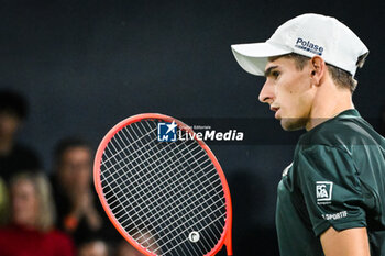 2024-10-29 - Matteo ARNALDI of Italy during the second day of the Rolex Paris Masters 2024, ATP Masters 1000 tennis tournament on October 29, 2024 at Accor Arena in Paris, France - TENNIS - ROLEX PARIS MASTERS 2024 - INTERNATIONALS - TENNIS