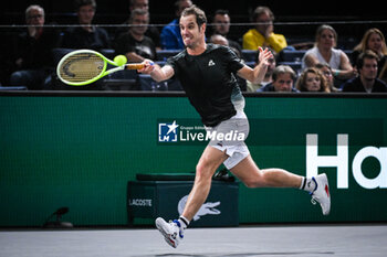 2024-10-29 - Richard GASQUET of France during the second day of the Rolex Paris Masters 2024, ATP Masters 1000 tennis tournament on October 29, 2024 at Accor Arena in Paris, France - TENNIS - ROLEX PARIS MASTERS 2024 - INTERNATIONALS - TENNIS