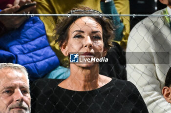 2024-10-29 - Aneke RUNE mother of Holger RUNE during the second day of the Rolex Paris Masters 2024, ATP Masters 1000 tennis tournament on October 29, 2024 at Accor Arena in Paris, France - TENNIS - ROLEX PARIS MASTERS 2024 - INTERNATIONALS - TENNIS