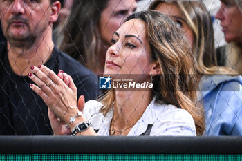 2024-10-29 - Clementine girlfriend of Richard GASQUET during the second day of the Rolex Paris Masters 2024, ATP Masters 1000 tennis tournament on October 29, 2024 at Accor Arena in Paris, France - TENNIS - ROLEX PARIS MASTERS 2024 - INTERNATIONALS - TENNIS