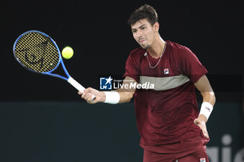 2024-10-29 - Alexei Popyrin of Australia during day 2 of the Rolex Paris Masters 2024, an ATP Masters 1000 tennis tournament on 29 October 2024 at Accor Arena in Paris, France - TENNIS - ROLEX PARIS MASTERS 2024 - INTERNATIONALS - TENNIS