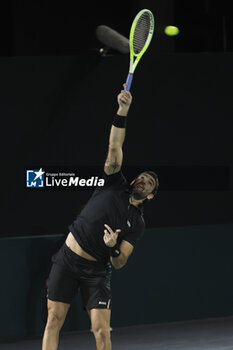 2024-10-29 - Matteo Berrettini of Italy during day 2 of the Rolex Paris Masters 2024, an ATP Masters 1000 tennis tournament on 29 October 2024 at Accor Arena in Paris, France - TENNIS - ROLEX PARIS MASTERS 2024 - INTERNATIONALS - TENNIS