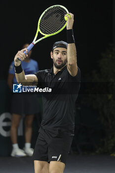 2024-10-29 - Matteo Berrettini of Italy during day 2 of the Rolex Paris Masters 2024, an ATP Masters 1000 tennis tournament on 29 October 2024 at Accor Arena in Paris, France - TENNIS - ROLEX PARIS MASTERS 2024 - INTERNATIONALS - TENNIS