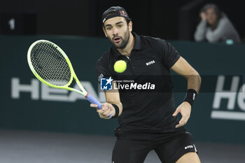 2024-10-29 - Matteo Berrettini of Italy during day 2 of the Rolex Paris Masters 2024, an ATP Masters 1000 tennis tournament on 29 October 2024 at Accor Arena in Paris, France - TENNIS - ROLEX PARIS MASTERS 2024 - INTERNATIONALS - TENNIS