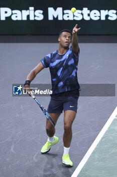 2024-10-29 - Giovanni Mpetshi Perricard of France during day 2 of the Rolex Paris Masters 2024, an ATP Masters 1000 tennis tournament on 29 October 2024 at Accor Arena in Paris, France - TENNIS - ROLEX PARIS MASTERS 2024 - INTERNATIONALS - TENNIS