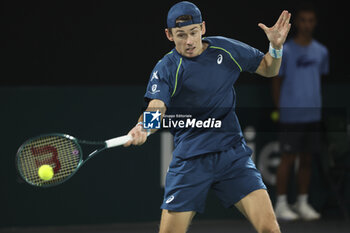 2024-10-29 - Alex De Minaur of Australia during day 2 of the Rolex Paris Masters 2024, an ATP Masters 1000 tennis tournament on 29 October 2024 at Accor Arena in Paris, France - TENNIS - ROLEX PARIS MASTERS 2024 - INTERNATIONALS - TENNIS