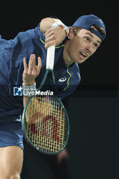 2024-10-29 - Alex De Minaur of Australia during day 2 of the Rolex Paris Masters 2024, an ATP Masters 1000 tennis tournament on 29 October 2024 at Accor Arena in Paris, France - TENNIS - ROLEX PARIS MASTERS 2024 - INTERNATIONALS - TENNIS