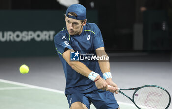 2024-10-29 - Alex De Minaur of Australia during day 2 of the Rolex Paris Masters 2024, an ATP Masters 1000 tennis tournament on 29 October 2024 at Accor Arena in Paris, France - TENNIS - ROLEX PARIS MASTERS 2024 - INTERNATIONALS - TENNIS