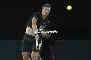 2024-10-29 - Jiri Lehecka of Czech Republic during day 2 of the Rolex Paris Masters 2024, an ATP Masters 1000 tennis tournament on 29 October 2024 at Accor Arena in Paris, France - TENNIS - ROLEX PARIS MASTERS 2024 - INTERNATIONALS - TENNIS