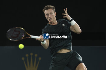 2024-10-29 - Jiri Lehecka of Czech Republic during day 2 of the Rolex Paris Masters 2024, an ATP Masters 1000 tennis tournament on 29 October 2024 at Accor Arena in Paris, France - TENNIS - ROLEX PARIS MASTERS 2024 - INTERNATIONALS - TENNIS