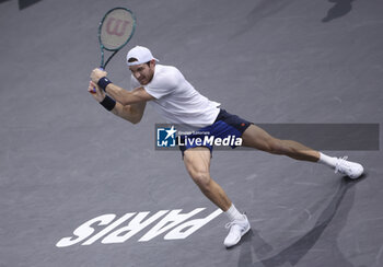 2024-10-29 - Nicolas Jarry of Chile during day 2 of the Rolex Paris Masters 2024, an ATP Masters 1000 tennis tournament on 29 October 2024 at Accor Arena in Paris, France - TENNIS - ROLEX PARIS MASTERS 2024 - INTERNATIONALS - TENNIS