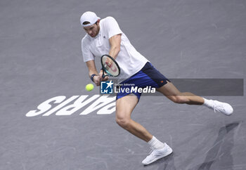 2024-10-29 - Nicolas Jarry of Chile during day 2 of the Rolex Paris Masters 2024, an ATP Masters 1000 tennis tournament on 29 October 2024 at Accor Arena in Paris, France - TENNIS - ROLEX PARIS MASTERS 2024 - INTERNATIONALS - TENNIS