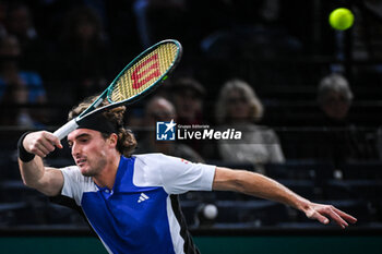 31/10/2024 - Stefanos TSITSIPAS of Greece during the fourth day of the Rolex Paris Masters 2024, ATP Masters 1000 tennis tournament on October 31, 2024 at Accor Arena in Paris, France - TENNIS - ROLEX PARIS MASTERS 2024 - INTERNAZIONALI - TENNIS