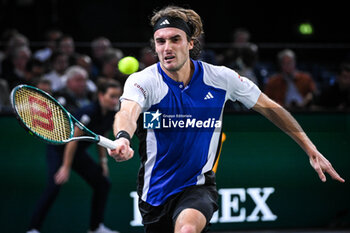 31/10/2024 - Stefanos TSITSIPAS of Greece during the fourth day of the Rolex Paris Masters 2024, ATP Masters 1000 tennis tournament on October 31, 2024 at Accor Arena in Paris, France - TENNIS - ROLEX PARIS MASTERS 2024 - INTERNAZIONALI - TENNIS